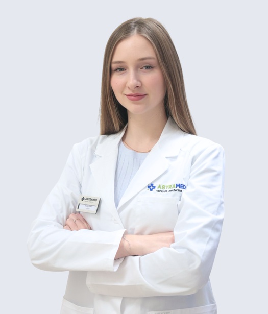 Dermatolog, trycholog Yuliia Biliak