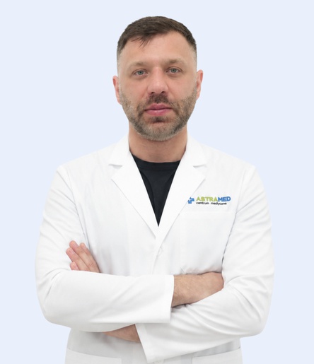Lekarz z zakresu pulmonologii Bohdan Melnyk